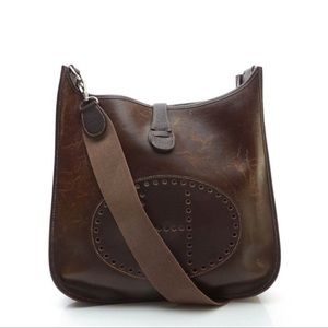 Hermes Evelyn gen I, hunter leather